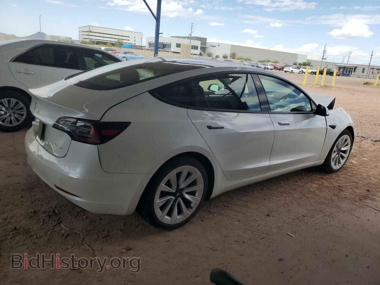 2021 TESLA MODEL 3 - VIN: 5YJ3E1EB7MF936820 - Фото 3
