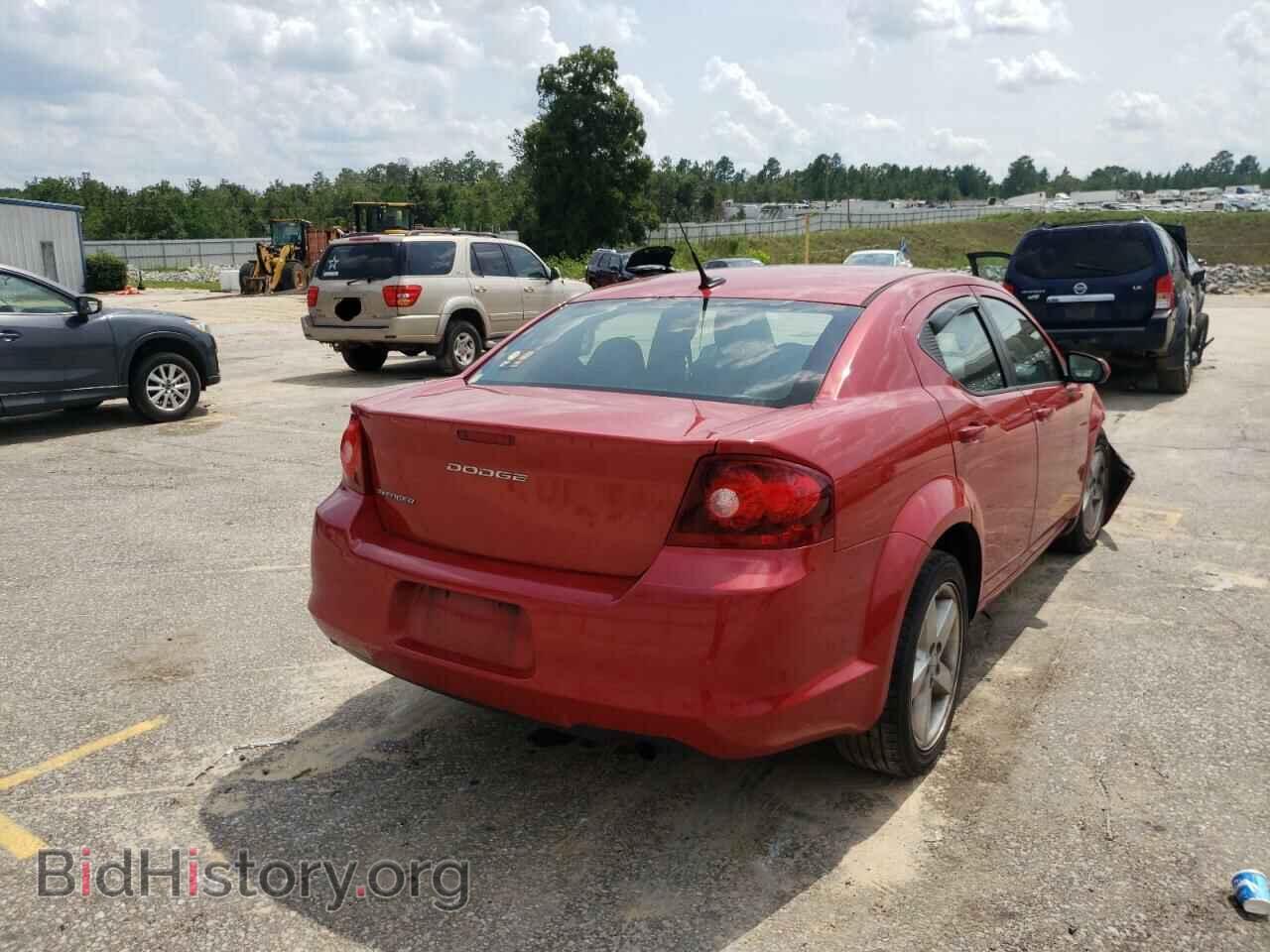2011 DODGE AVENGER - VIN: 1B3BD2FB3BN513266 - Фото 4
