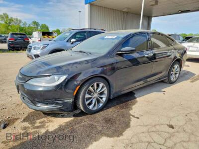 2015 Chrysler 200 S, black — VIN 1C3CCCBBXFN751062, Copart