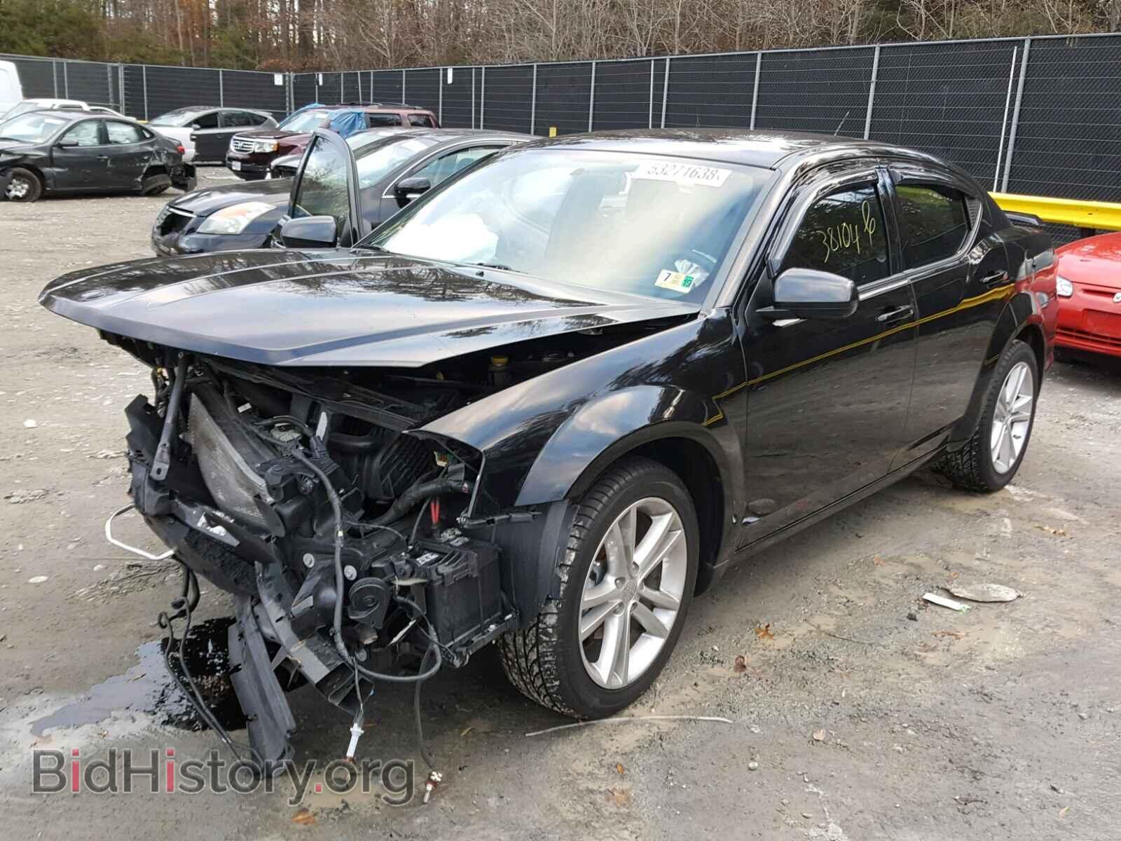 2014 DODGE AVENGER - VIN: 1C3CDZCB0EN202905 - Фото 2