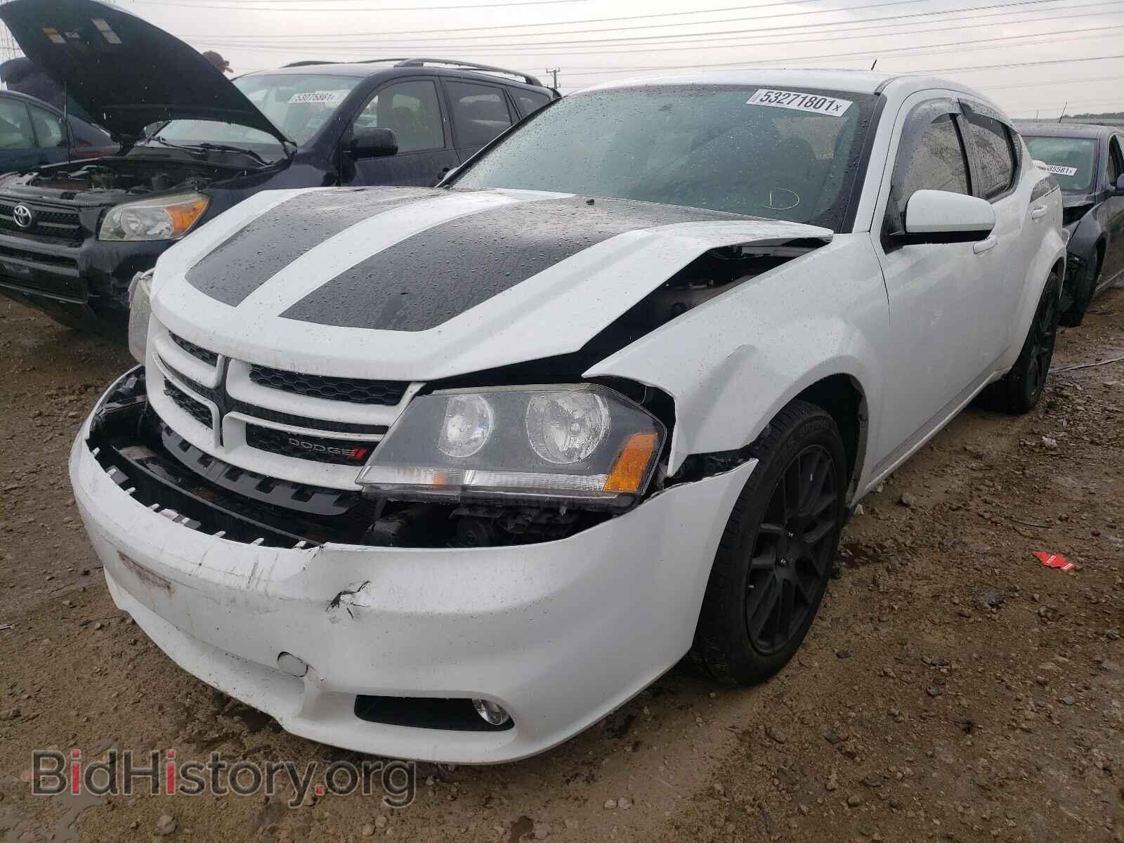 2013 DODGE AVENGER - VIN: 1C3CDZCB0DN581578 - Фото 2