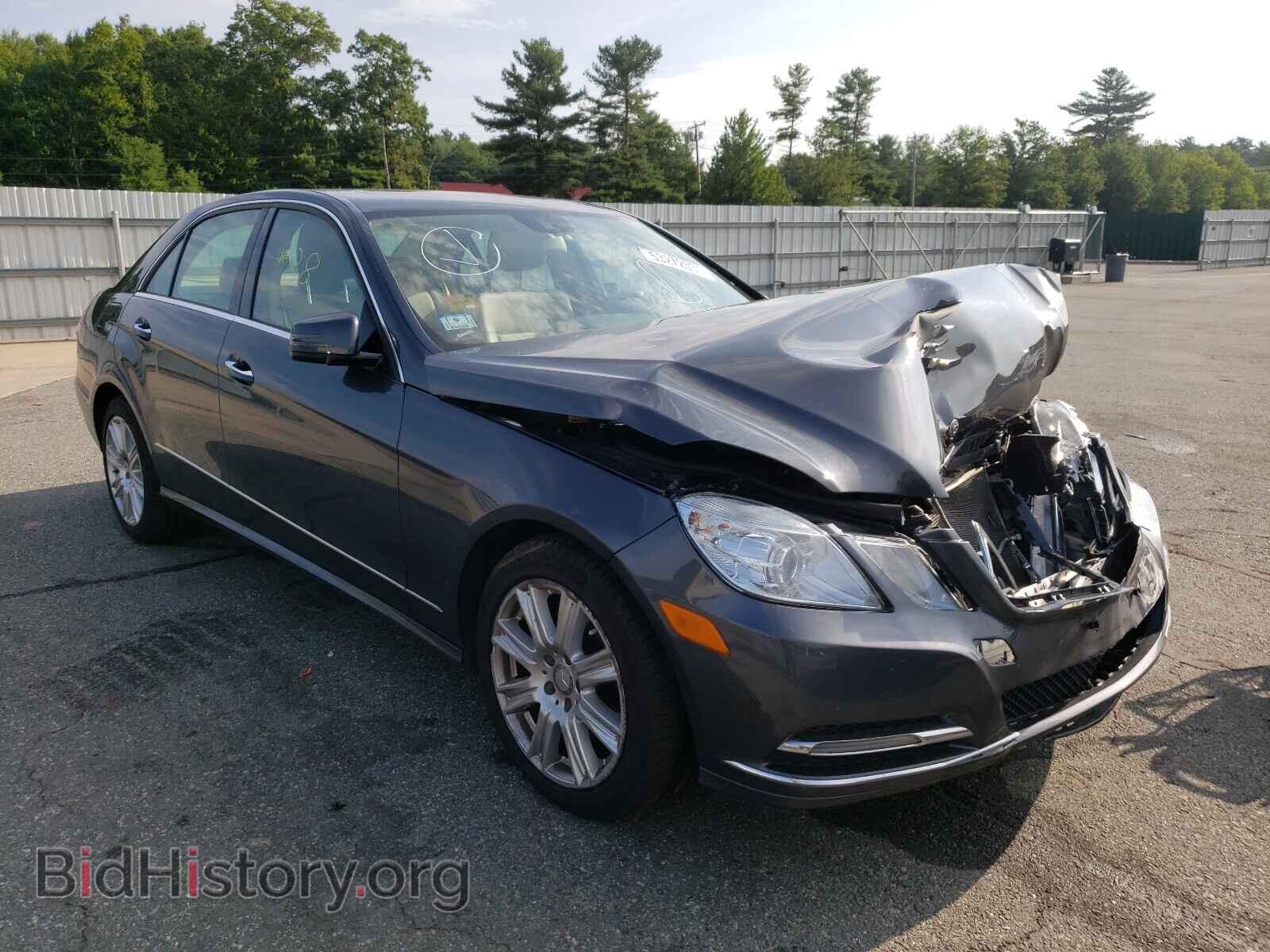 Photo WDDHF8JB0DA724583 - MERCEDES-BENZ E-CLASS 2013