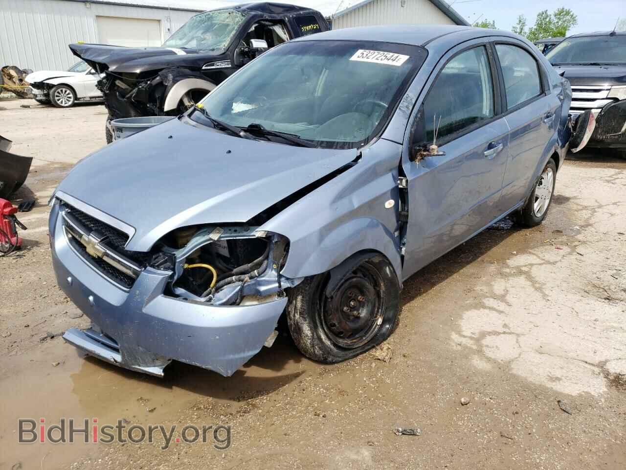 Фотография KL1TD56697B086831 - CHEVROLET AVEO 2007