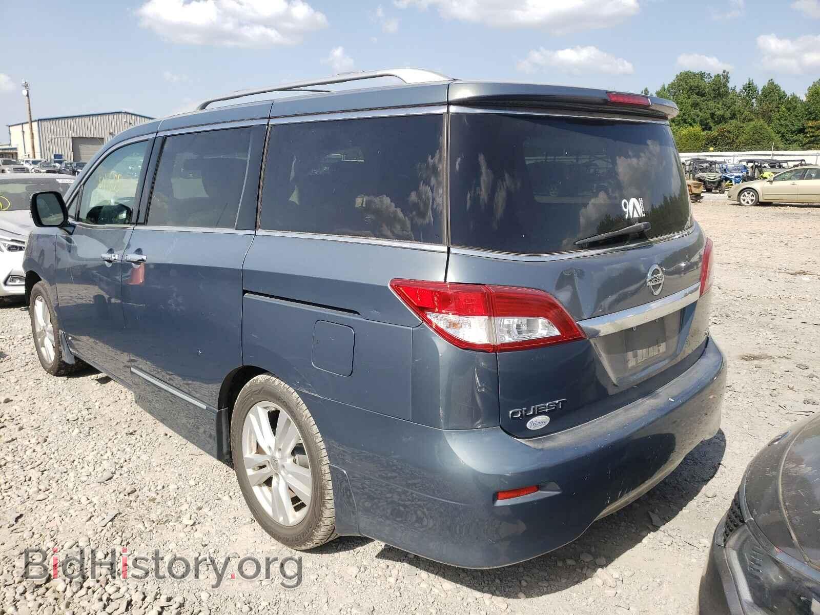 2012 NISSAN QUEST - VIN: JN8AE2KP7C9034632 - Фото 3
