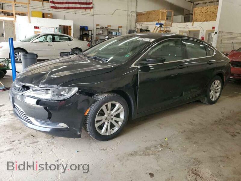 2016 Chrysler 200 Limited (VIN 1C3CCCAB7GN124919) — фото 1 из 14, Copart, повреждение: передняя часть