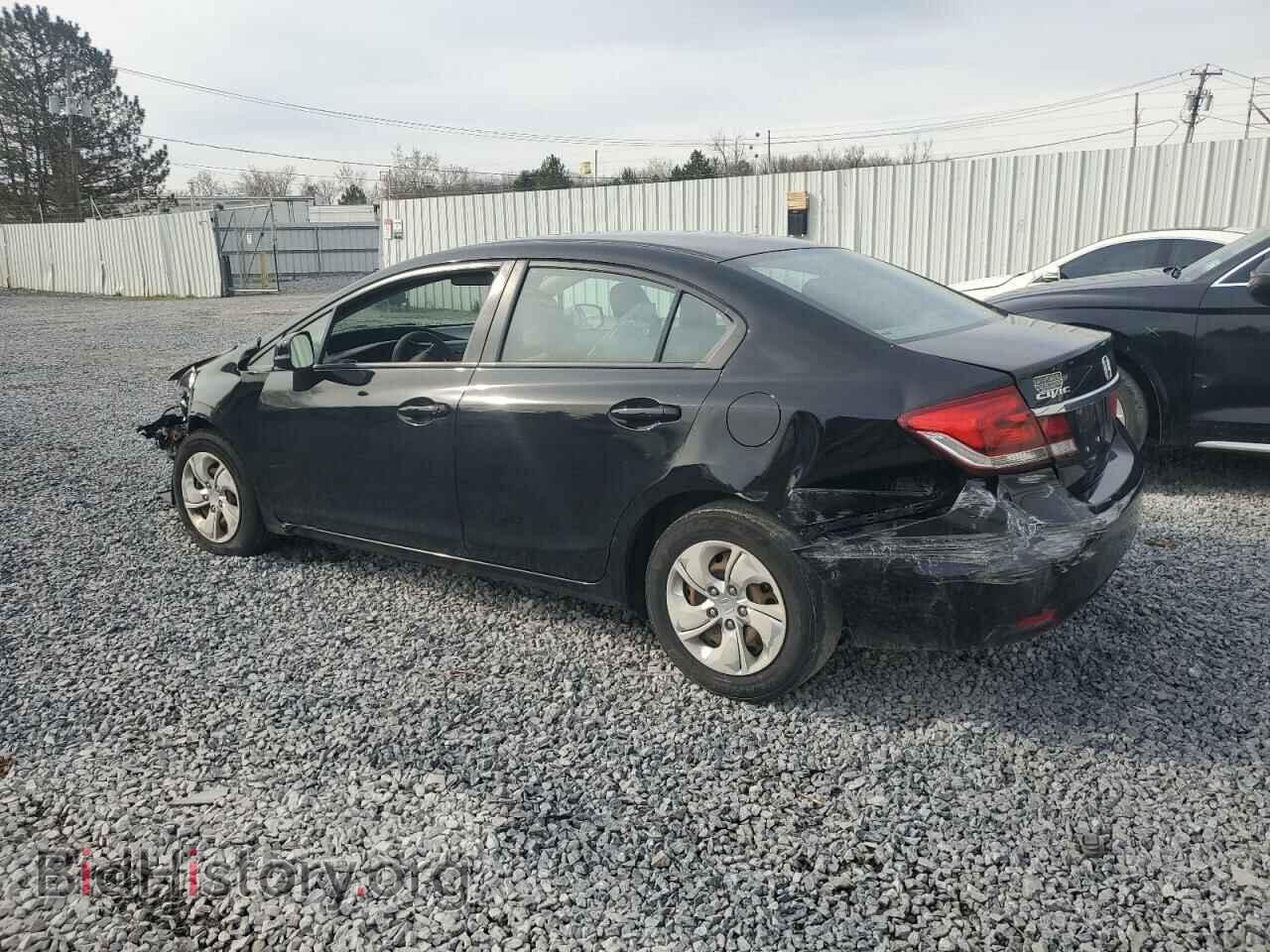 2013 HONDA CIVIC - VIN: 2HGFB2F57DH600701 - Фото 2