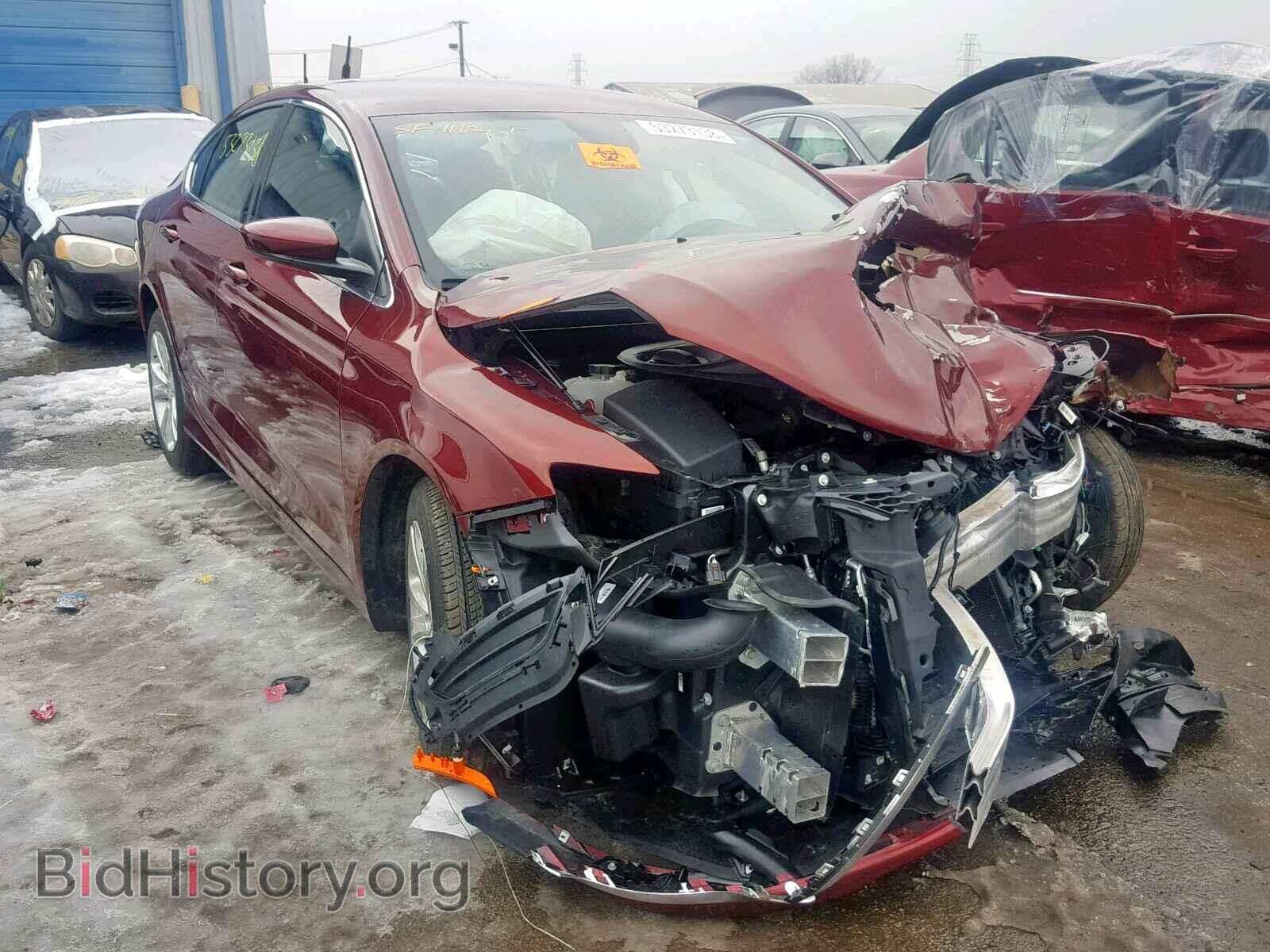 Фотография 1C3CCCAG3GN107563 - CHRYSLER 200 2016