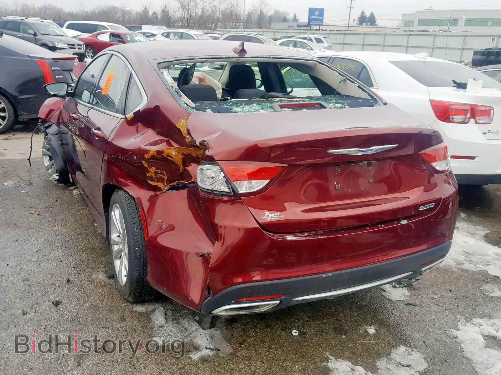 2016 CHRYSLER 200 - VIN: 1C3CCCAG3GN107563 - Фото 3