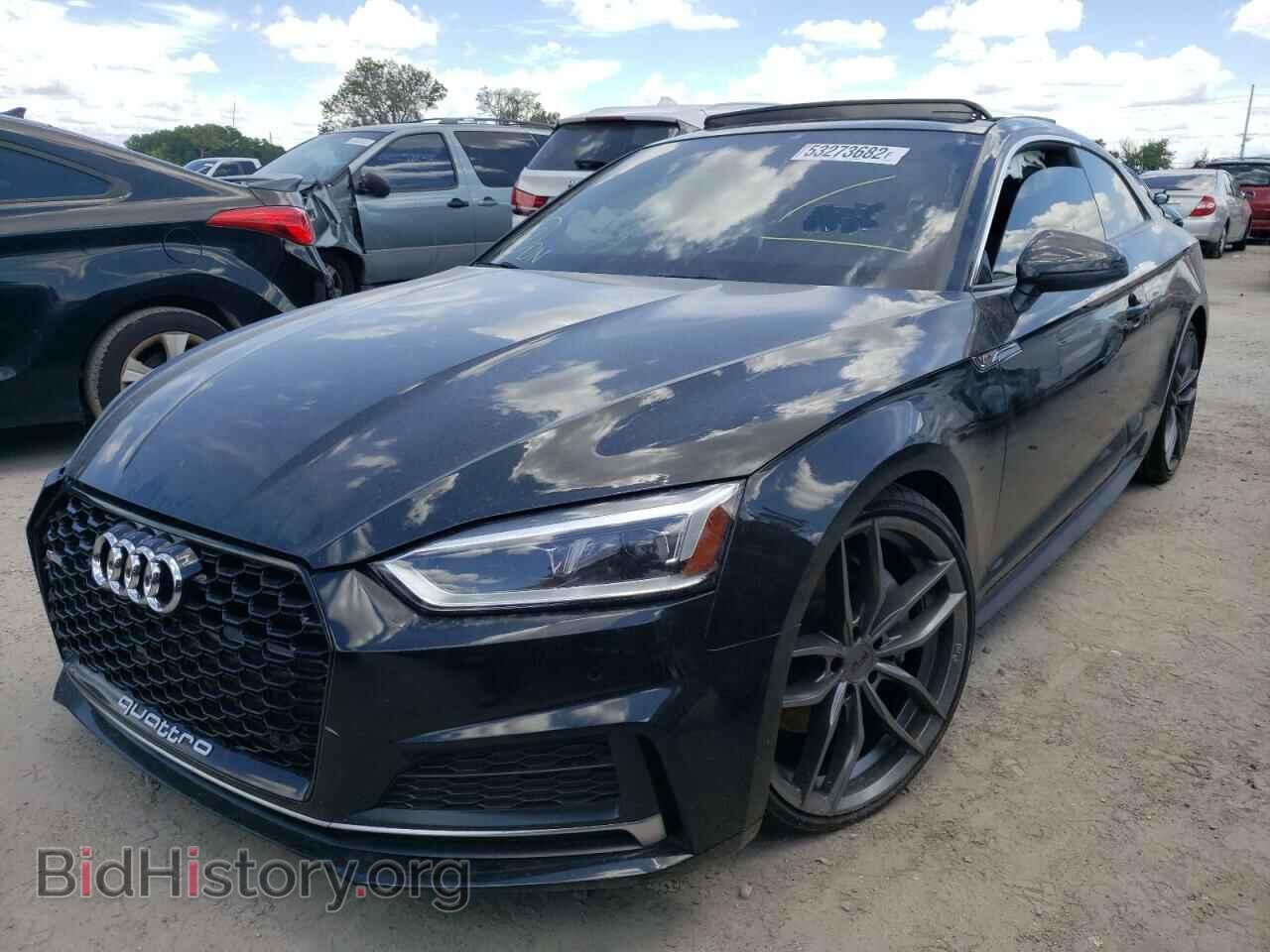 2018 AUDI A5 - VIN: WAUTNAF58JA072063 - Фото 2