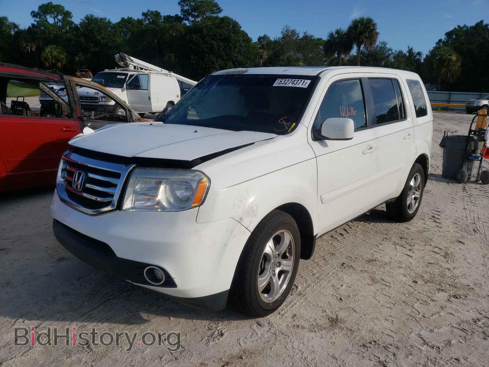 2013 HONDA PILOT - VIN: 5FNYF3H56DB019971 - Фото 2