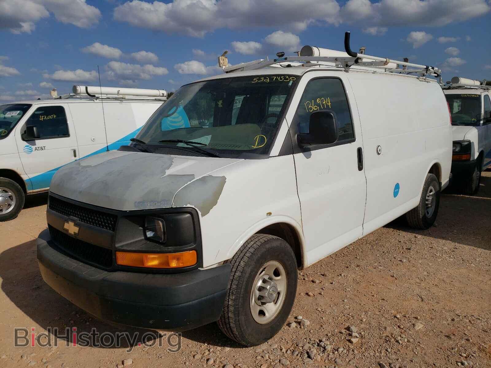 2012 CHEVROLET EXPRESS - VIN: 1GCWGFCB0C1123902 - Фото 2