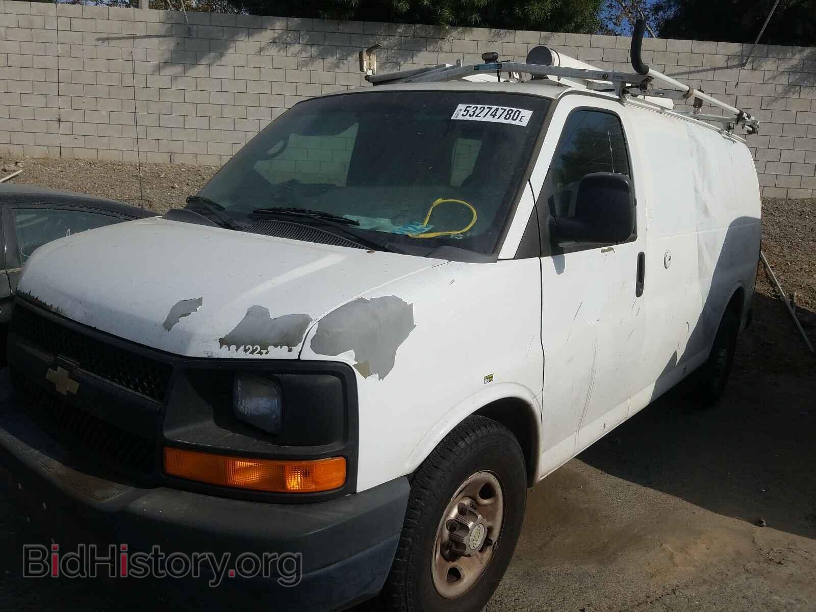 2012 CHEVROLET EXPRESS - VIN: 1GCWGFCB1C1122631 - Фото 2