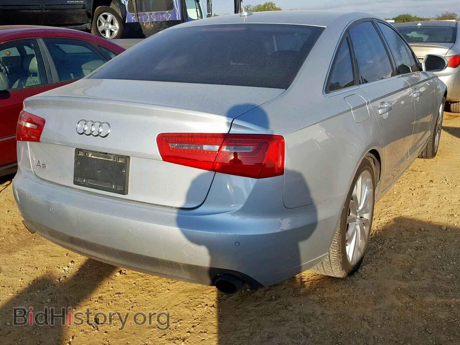 2013 AUDI A6 - VIN: WAUGFAFCXDN144665 - Фото 4