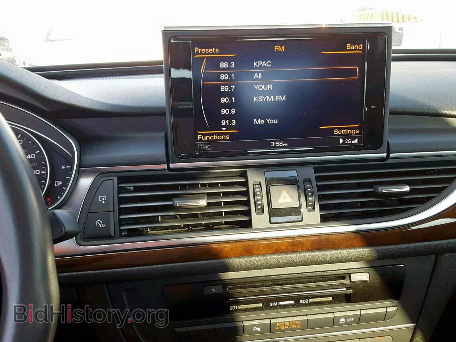 2013 AUDI A6 - VIN: WAUGFAFCXDN144665 - Фото 9