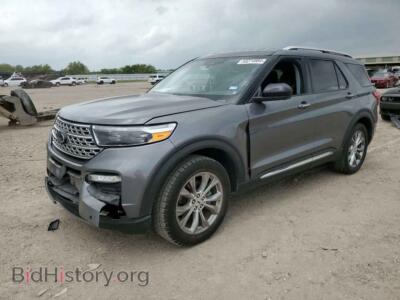 2022 Ford EXPLORER Limited, серый — VIN 1FMSK7FH8NGA32102, Copart