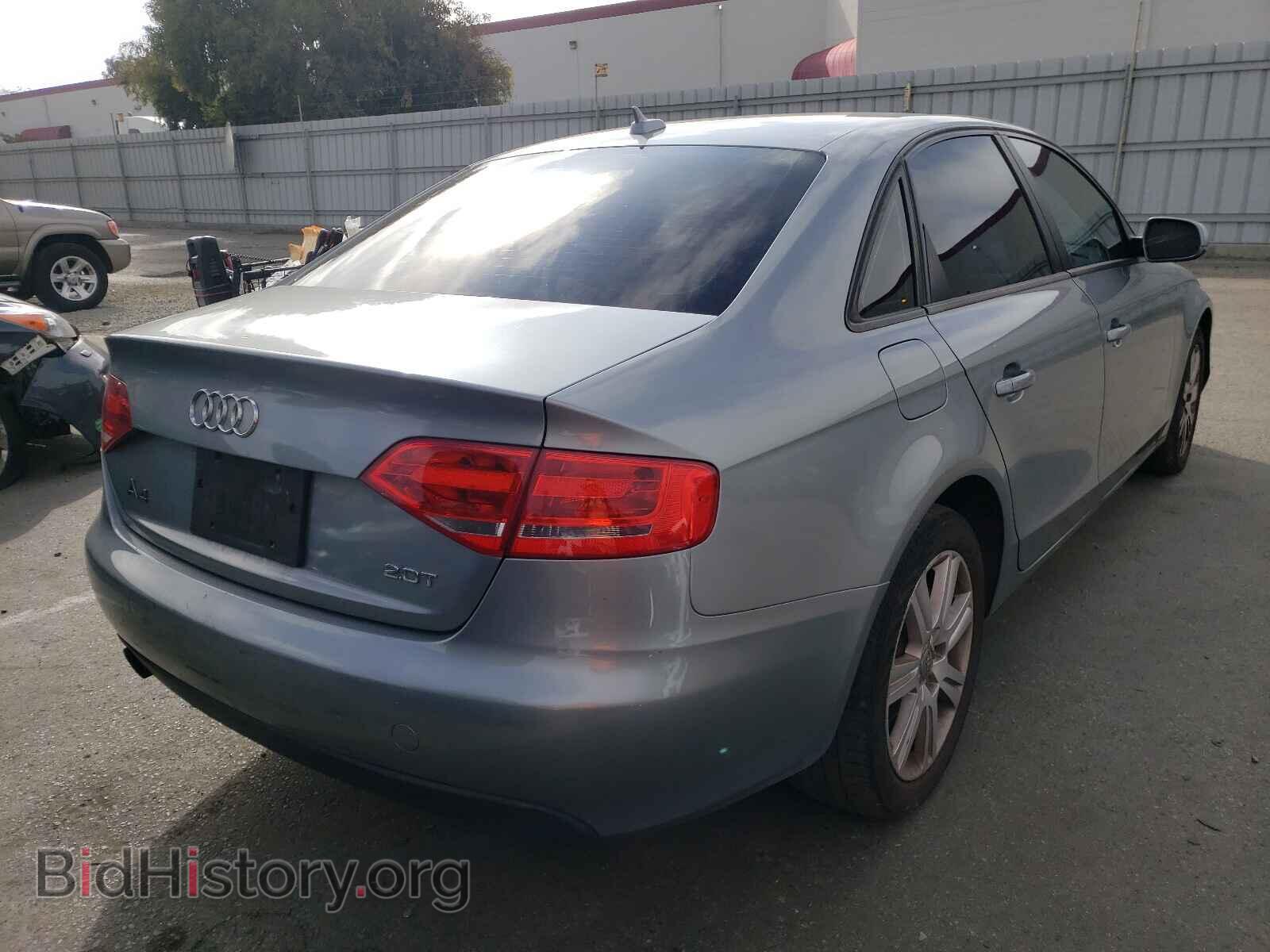 2011 AUDI A4 - VIN: WAUAFAFL2BN045454 - Фото 4