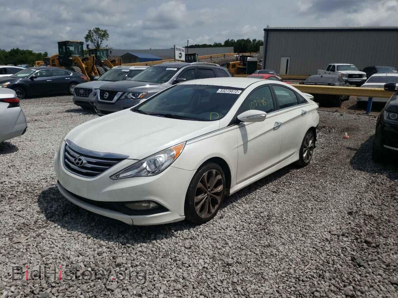 2014 HYUNDAI SONATA - VIN: 5NPEC4AC0EH913607 - Фото 2