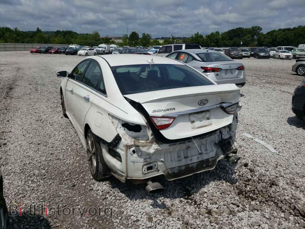 2014 HYUNDAI SONATA - VIN: 5NPEC4AC0EH913607 - Фото 3
