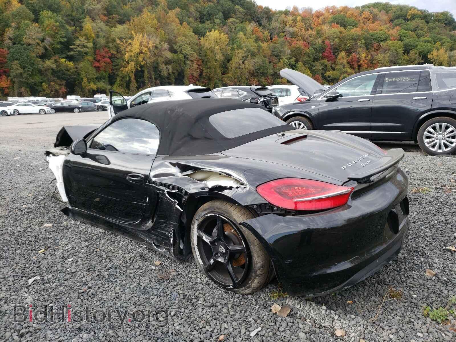 2015 PORSCHE BOXSTER - VIN: WP0CA2A8XFS120122 - Фото 3