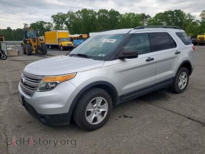 2013 Ford EXPLORER, серебристый — VIN 1FM5K8B8XDGC53210, Copart