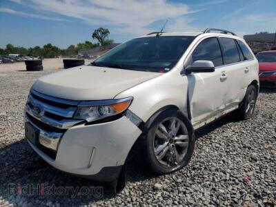 2012 Ford EDGE Limited, white — VIN 2FMDK3KC3CBA45601, Copart