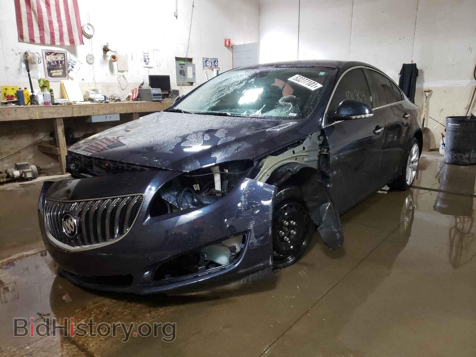 2014 BUICK REGAL - VIN: 2G4GN5EX4E9166582 - Фото 2