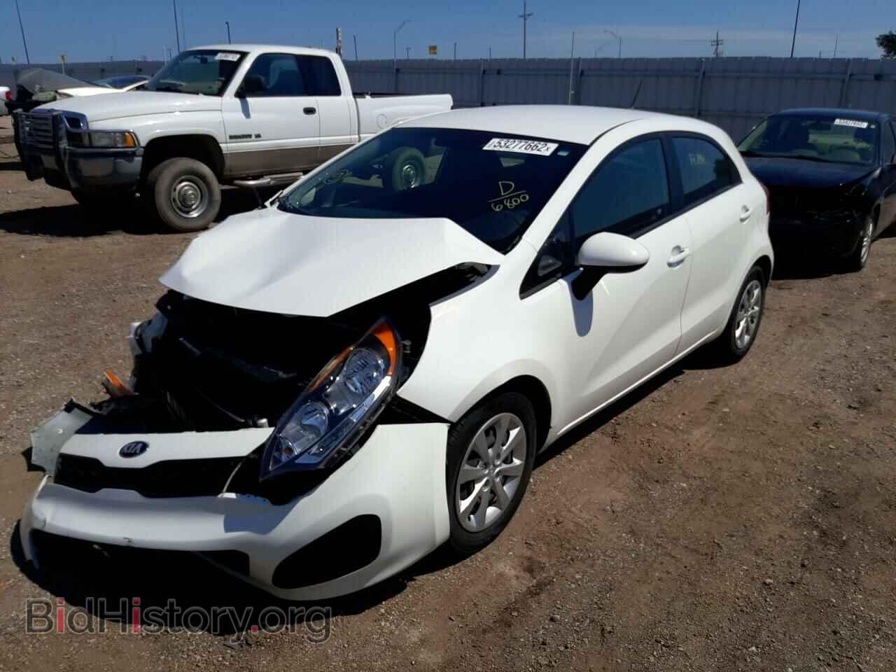 2015 KIA RIO - VIN: KNADM5A33F6426800 - Фото 2