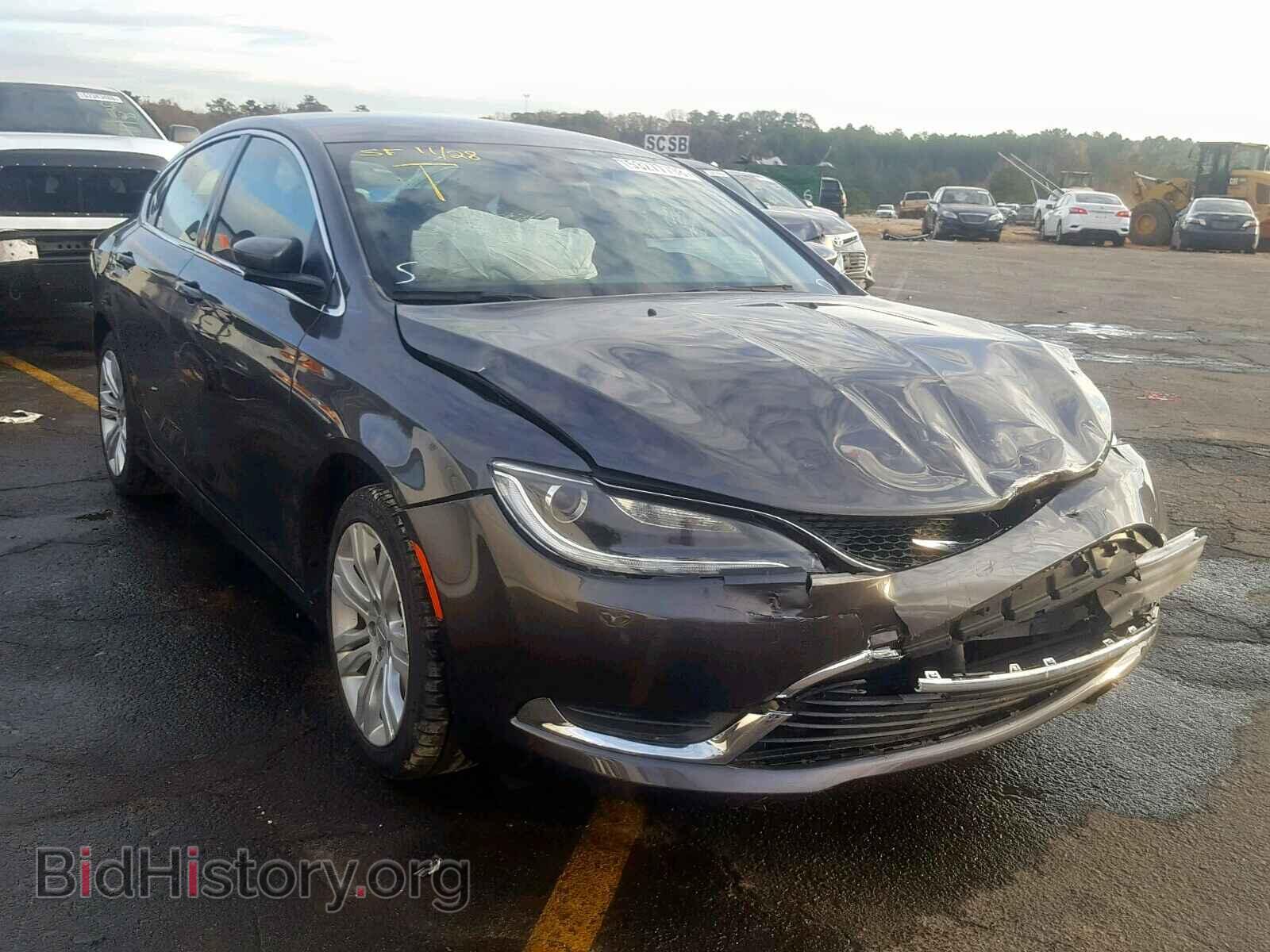 Фотография 1C3CCCAB3FN625952 - CHRYSLER 200 2015