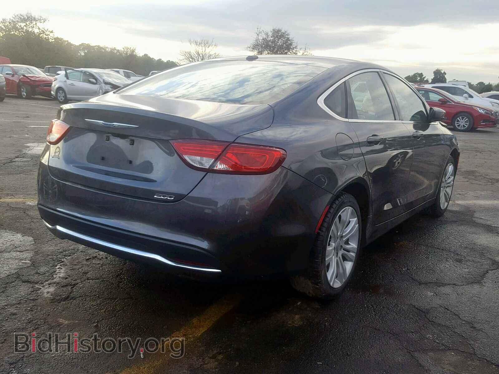 2015 CHRYSLER 200 - VIN: 1C3CCCAB3FN625952 - Фото 4
