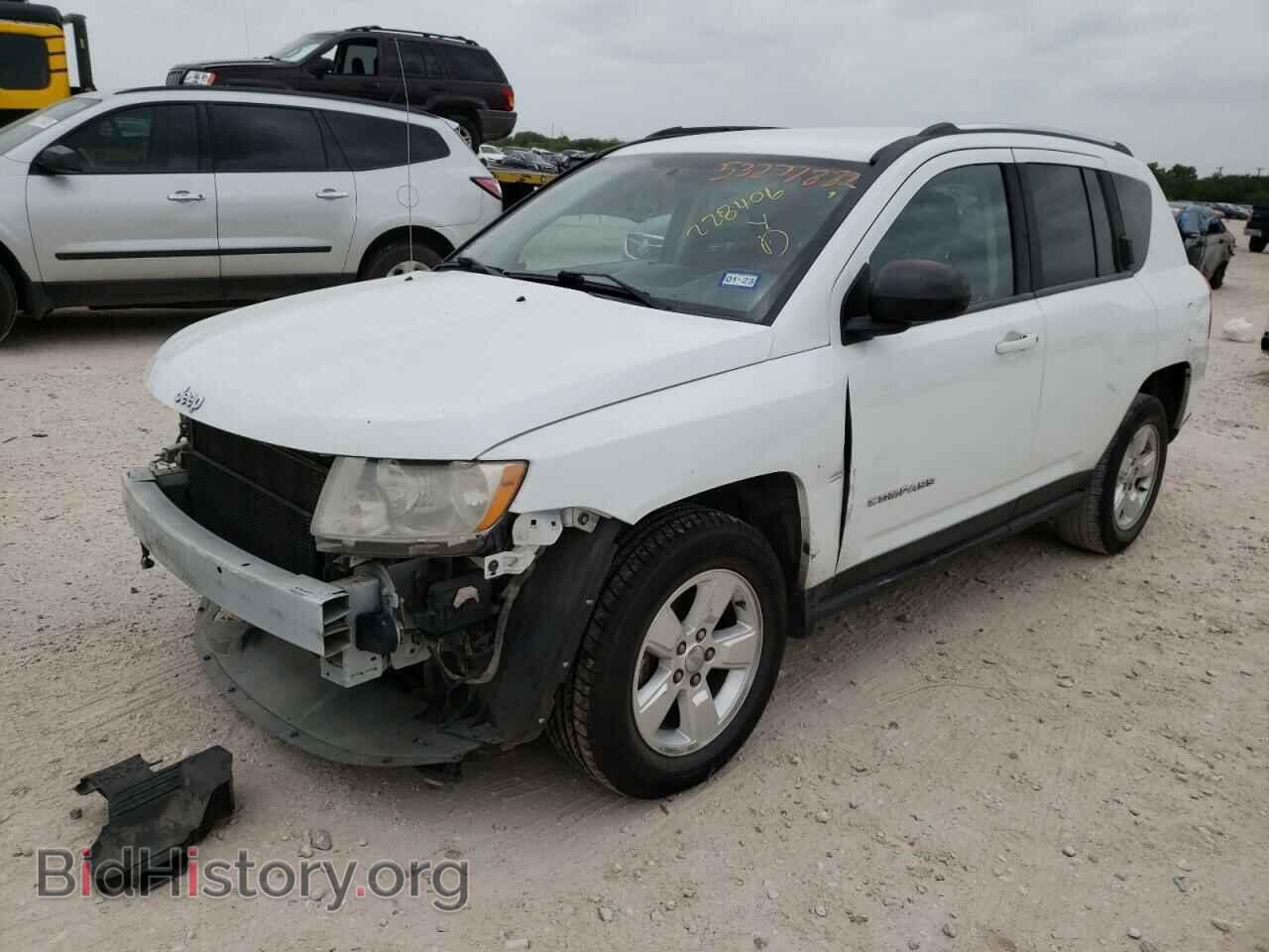 2013 JEEP COMPASS - VIN: 1C4NJCBA7DD146517 - Фото 2