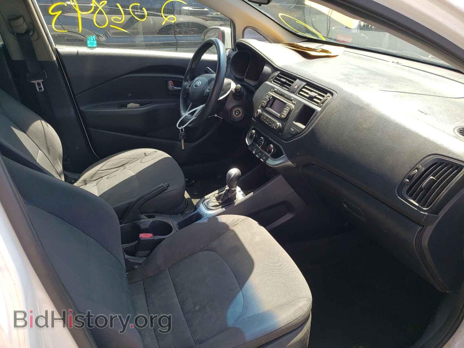 2014 KIA RIO - VIN: KNADM4A35E6413393 - Фото 5
