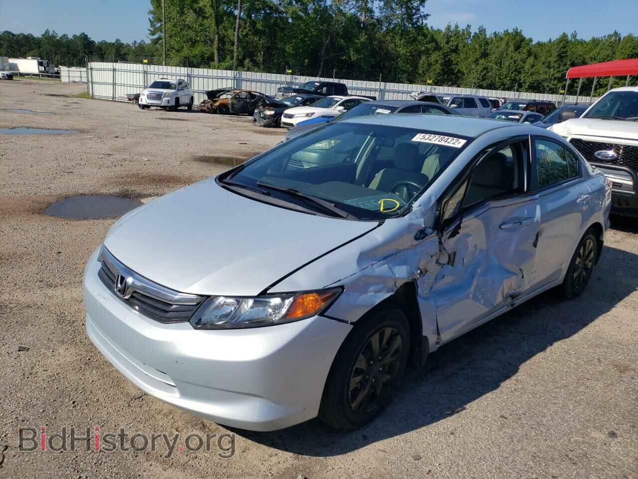 2012 HONDA CIVIC - VIN: 2HGFB2F50CH536581 - Фото 2