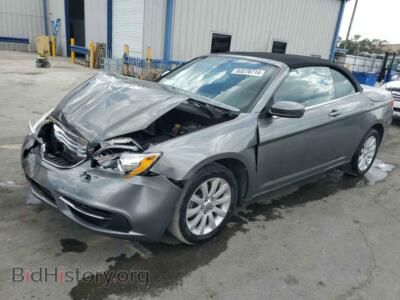 2013 Chrysler 200 Touring, серый — VIN 1C3BCBEB7DN592239, Copart