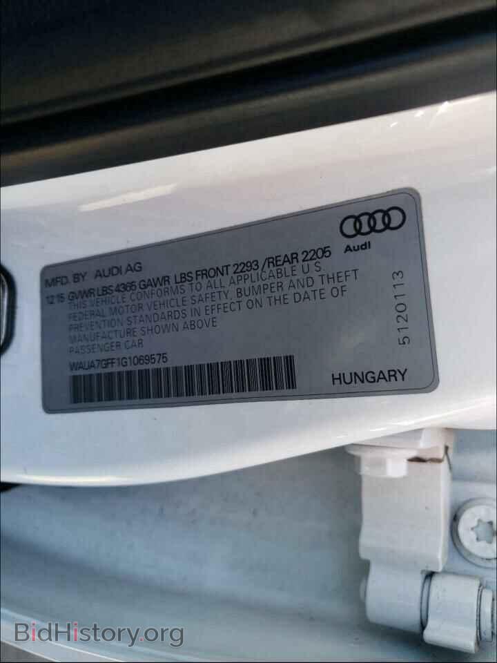 2016 AUDI A3 - VIN: WAUA7GFF1G1069575 - Photo 10