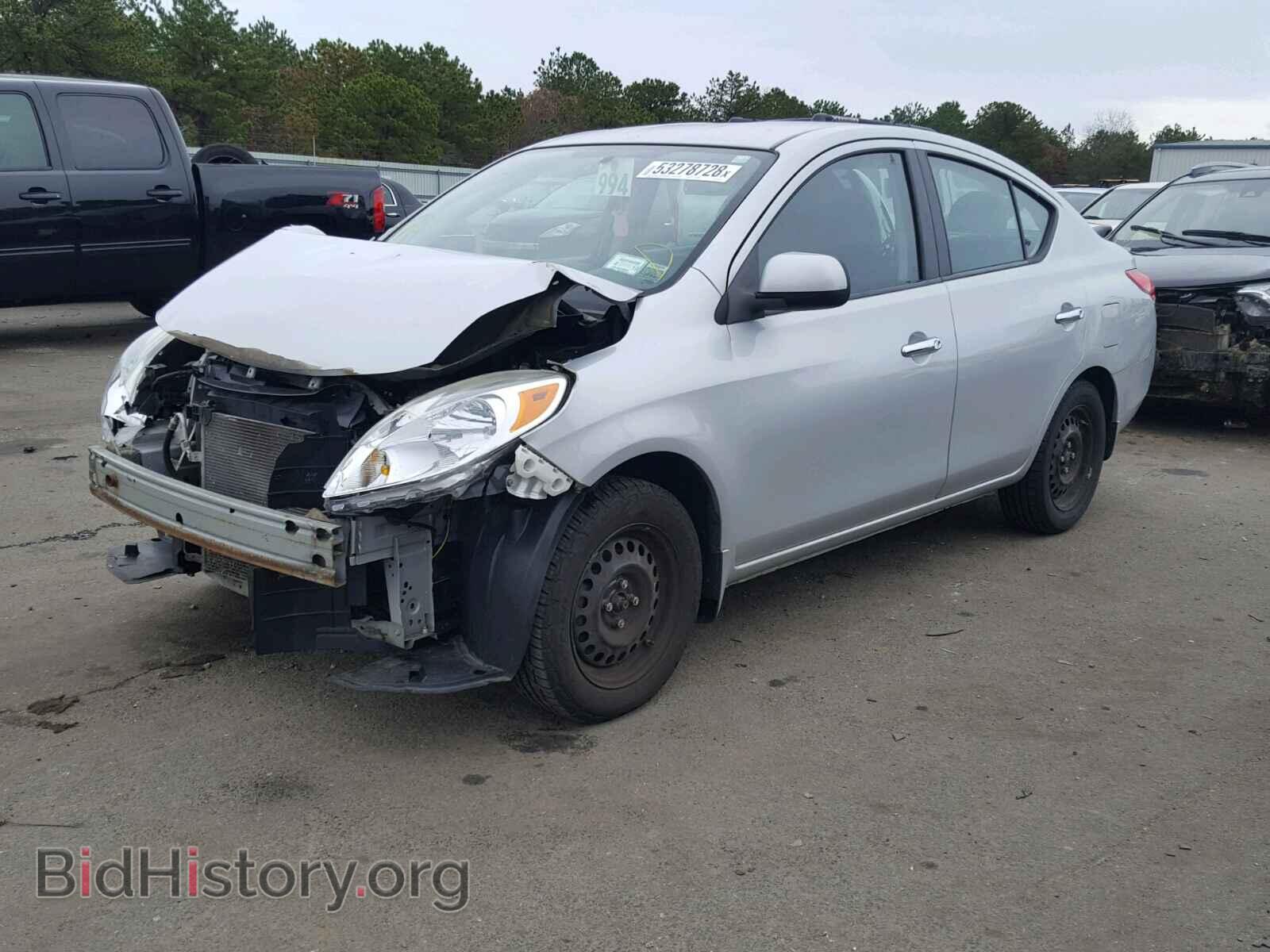 2012 NISSAN VERSA - VIN: 3N1CN7AP9CL844311 - Фото 2