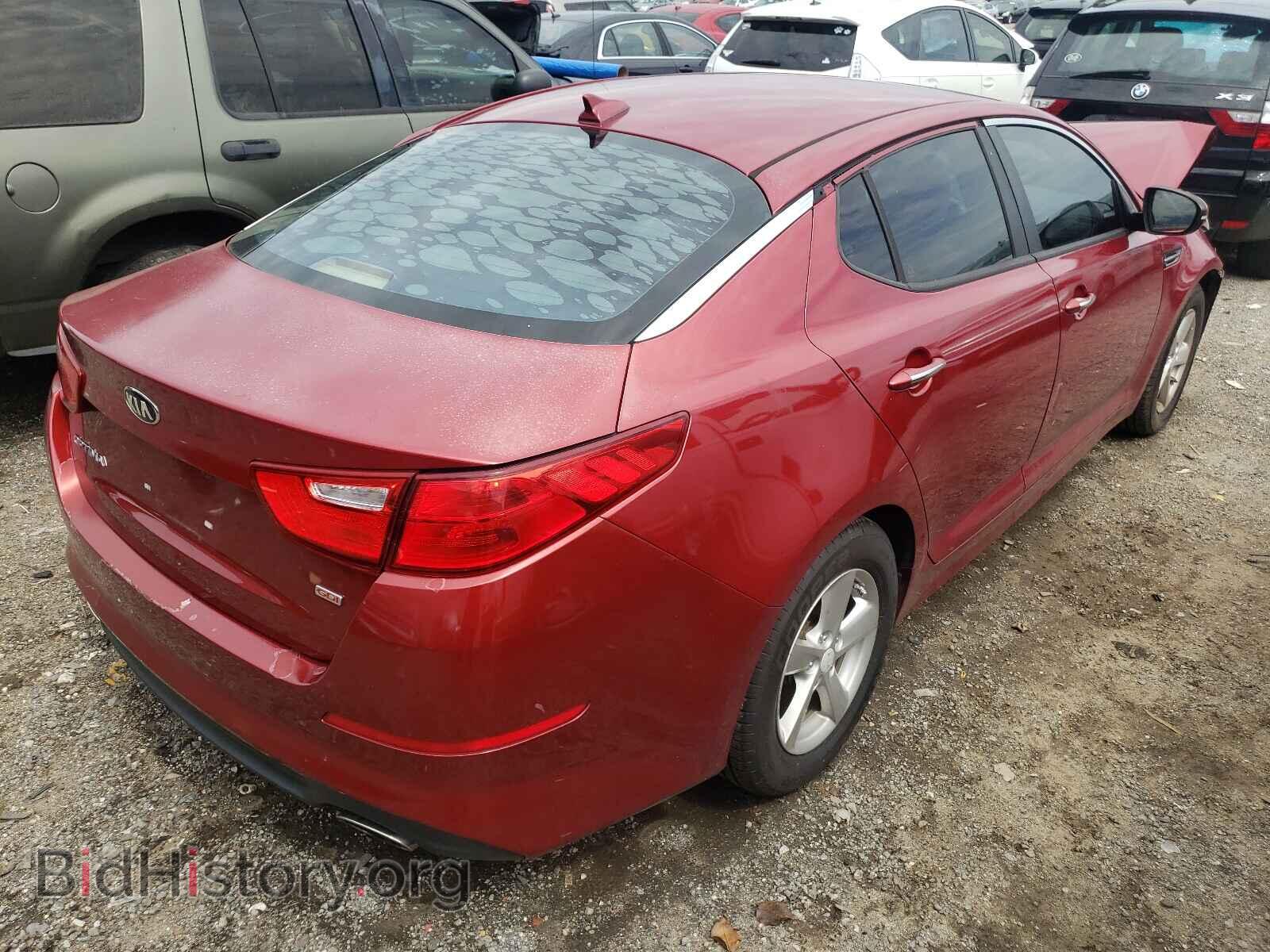 2015 KIA OPTIMA - VIN: 5XXGM4A71FG430584 - Фото 4