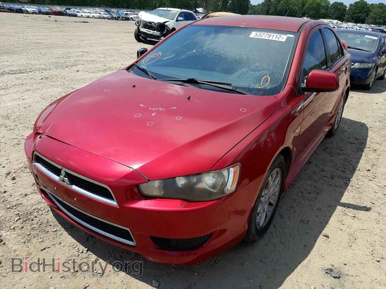 2012 MITSUBISHI LANCER - VIN: JA32V2FW0CU014607 - Фото 2