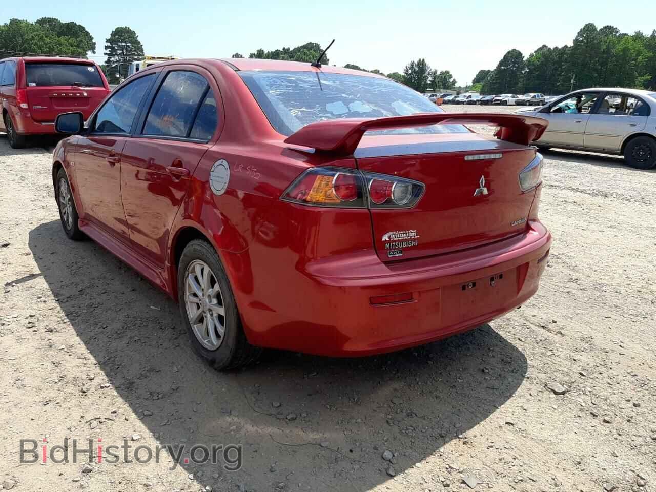 2012 MITSUBISHI LANCER - VIN: JA32V2FW0CU014607 - Фото 3