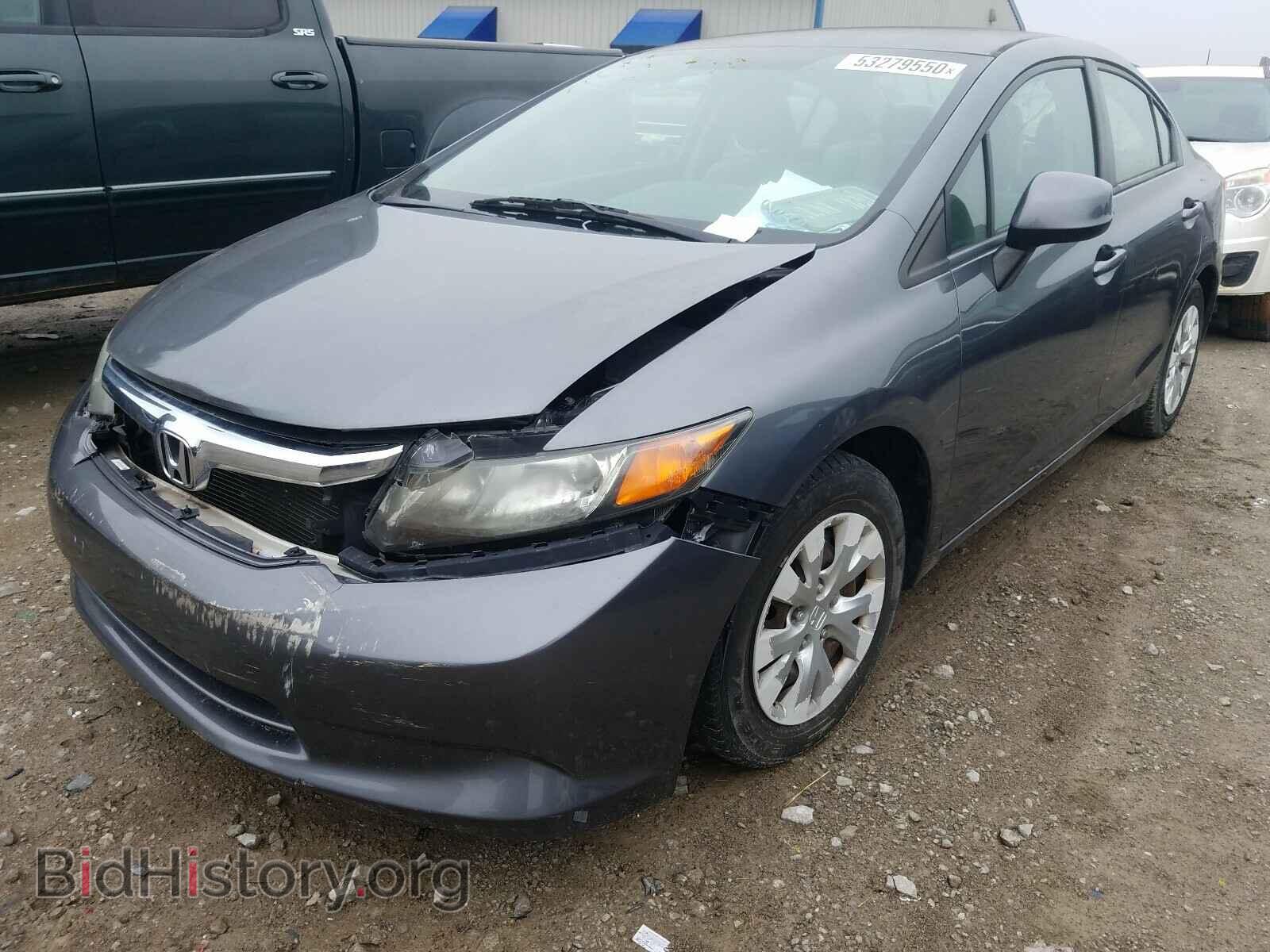 2012 HONDA CIVIC - VIN: 19XFB2F53CE095734 - Фото 2
