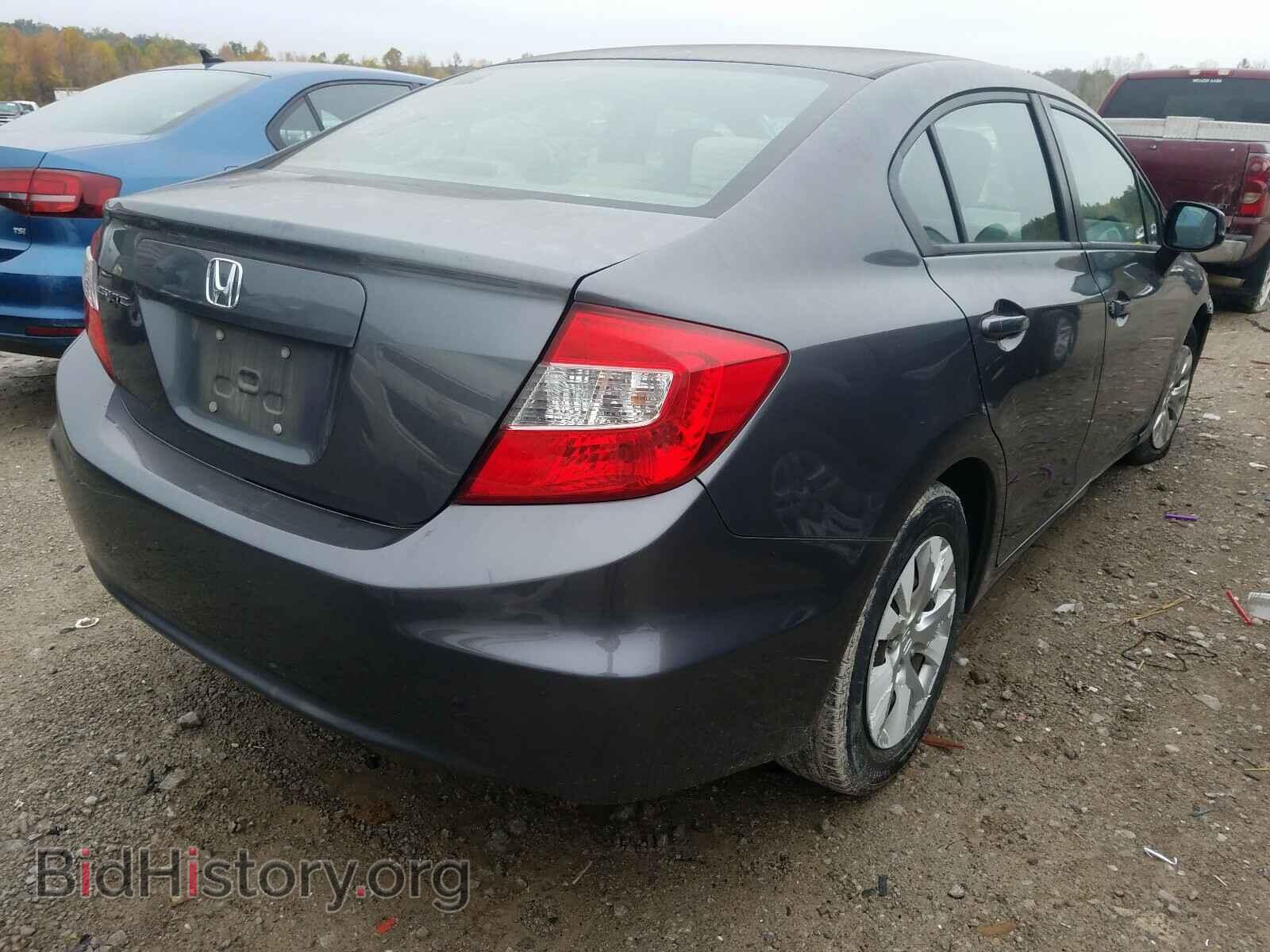 2012 HONDA CIVIC - VIN: 19XFB2F53CE095734 - Фото 4
