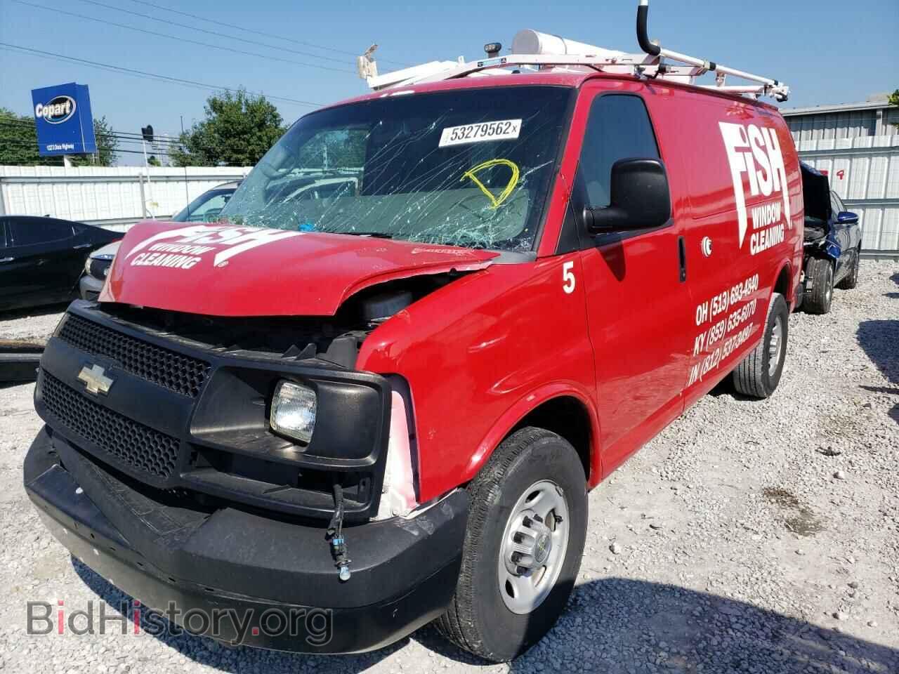 2013 CHEVROLET EXPRESS - VIN: 1GCWGFCB3D1902180 - Фото 2