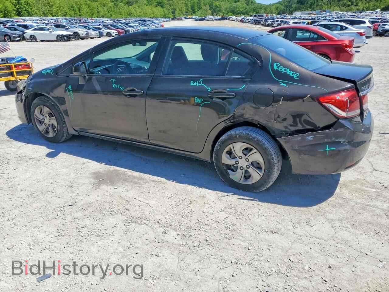 2013 HONDA CIVIC - VIN: 19XFB2F53DE001255 - Фото 2