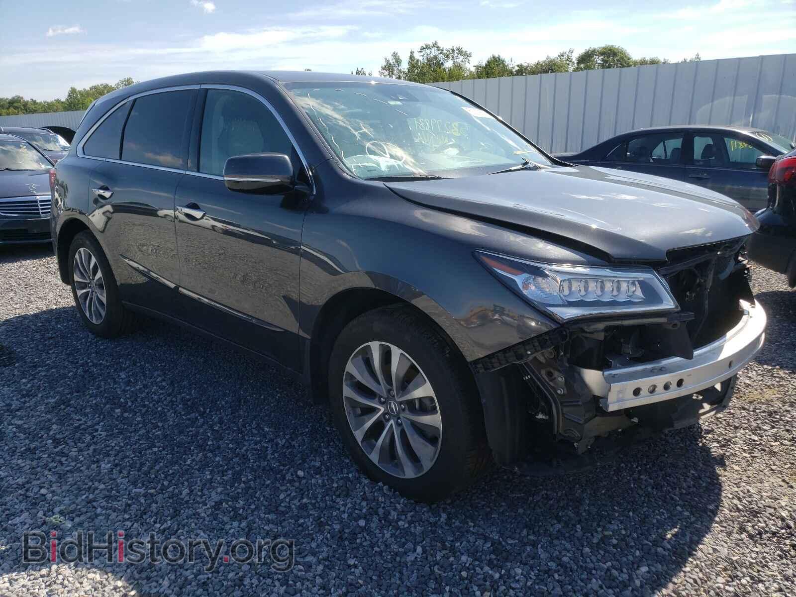 Photo 5FRYD3H47GB007151 - ACURA MDX 2016