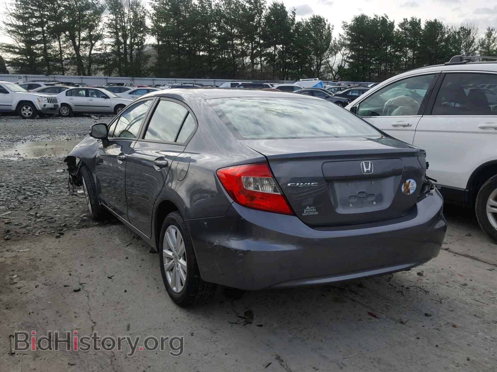 2012 HONDA CIVIC - VIN: 19XFB2F83CE353471 - Фото 3