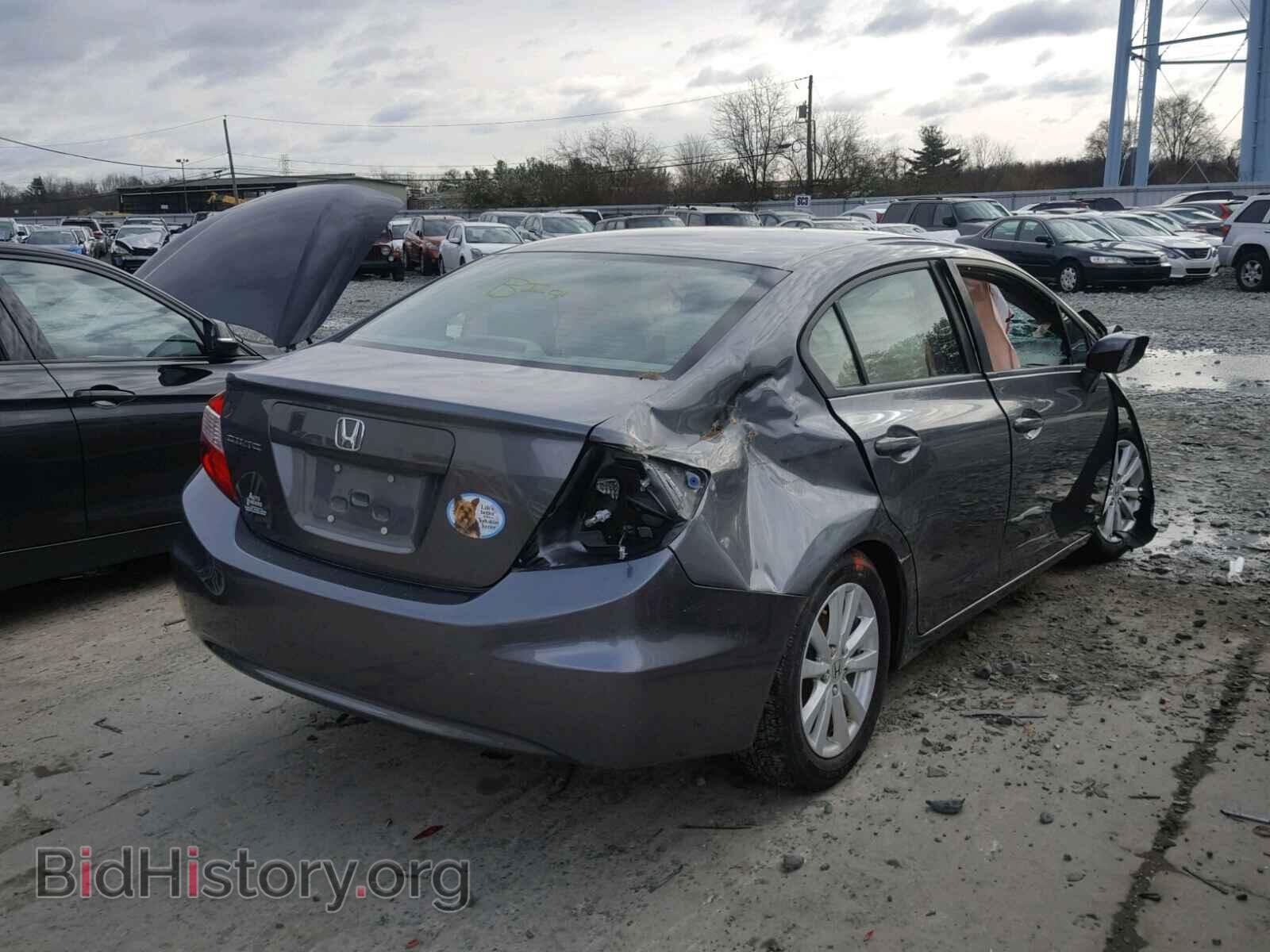 2012 HONDA CIVIC - VIN: 19XFB2F83CE353471 - Фото 4