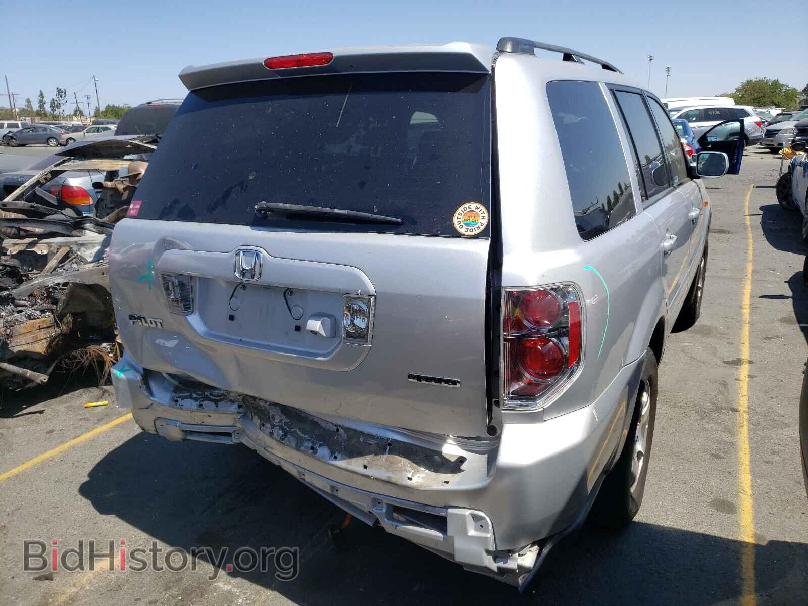 2006 HONDA PILOT - VIN: 2HKYF18756H548306 - Фото 4
