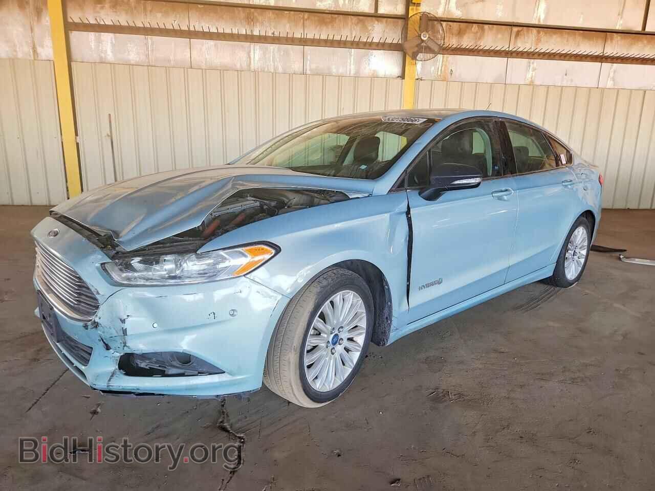 Фотография 3FA6P0LU9DR103272 - FORD FUSION 2013