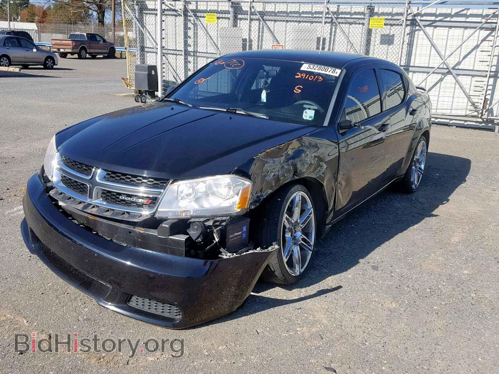 2012 DODGE AVENGER - VIN: 1C3CDZAG7CN291013 - Фото 2