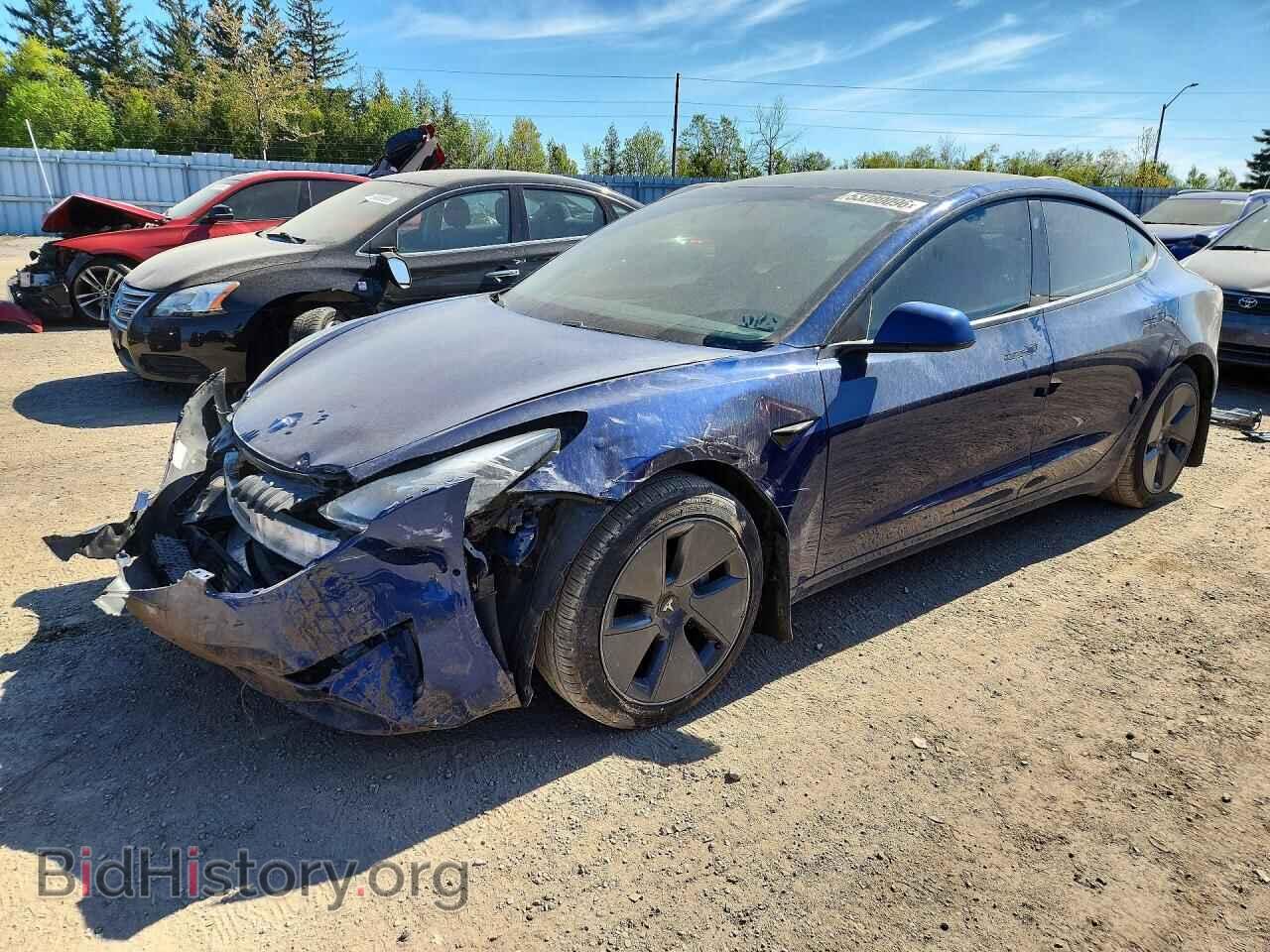 Photo 5YJ3E1EA2MF028556 - TESLA MODEL 3 2021