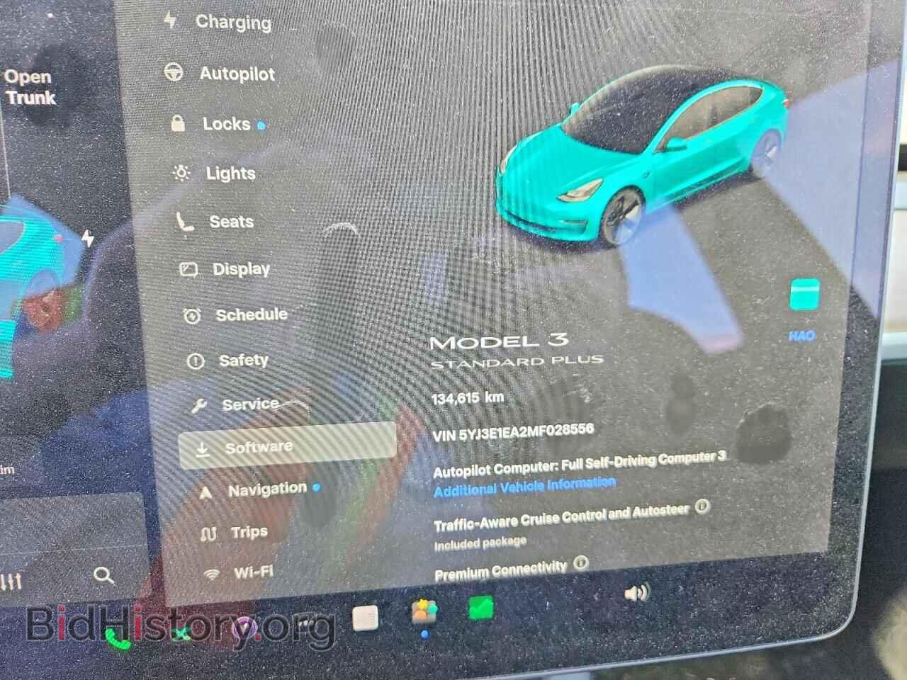 2021 TESLA MODEL 3 - VIN: 5YJ3E1EA2MF028556 - Фото 9